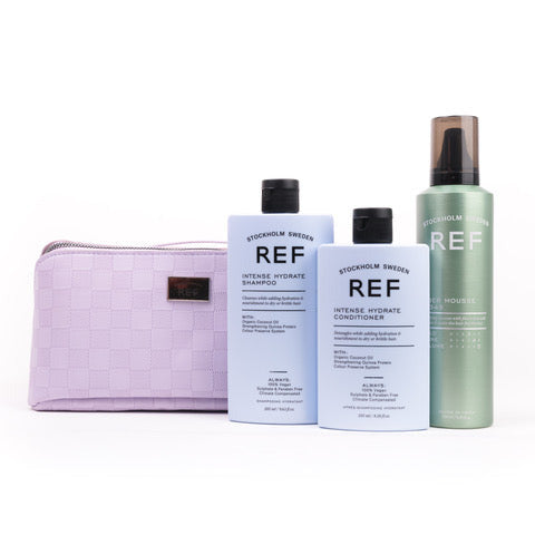 REF Stockholm Intense Hydrate Christmas Lilac Gift Bag
