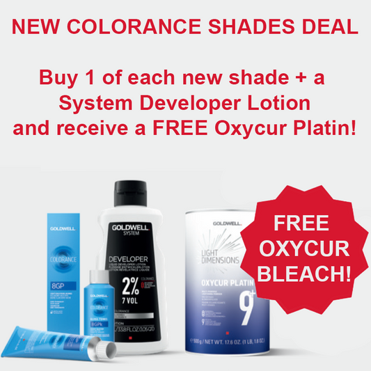 Goldwell Colorance New Shade Deal JULY/AUGUST