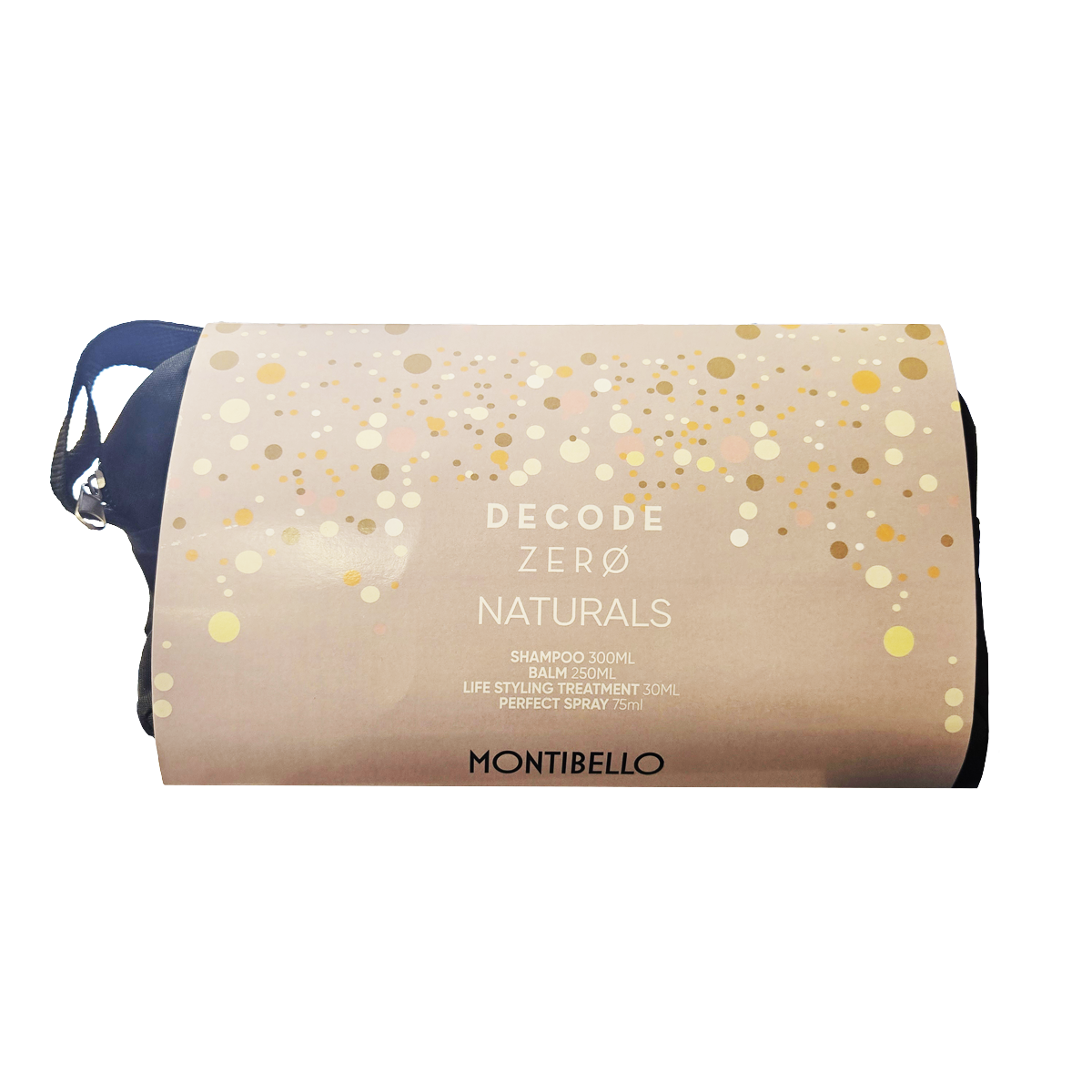 Montibello Decode Wash Bag – Essential Zero Travel & Holiday Gift Set