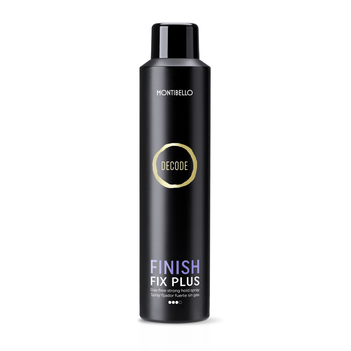 Montibello Decode Finish Fix Plus 250ml – No-Gas Strong Hold Setting Spray