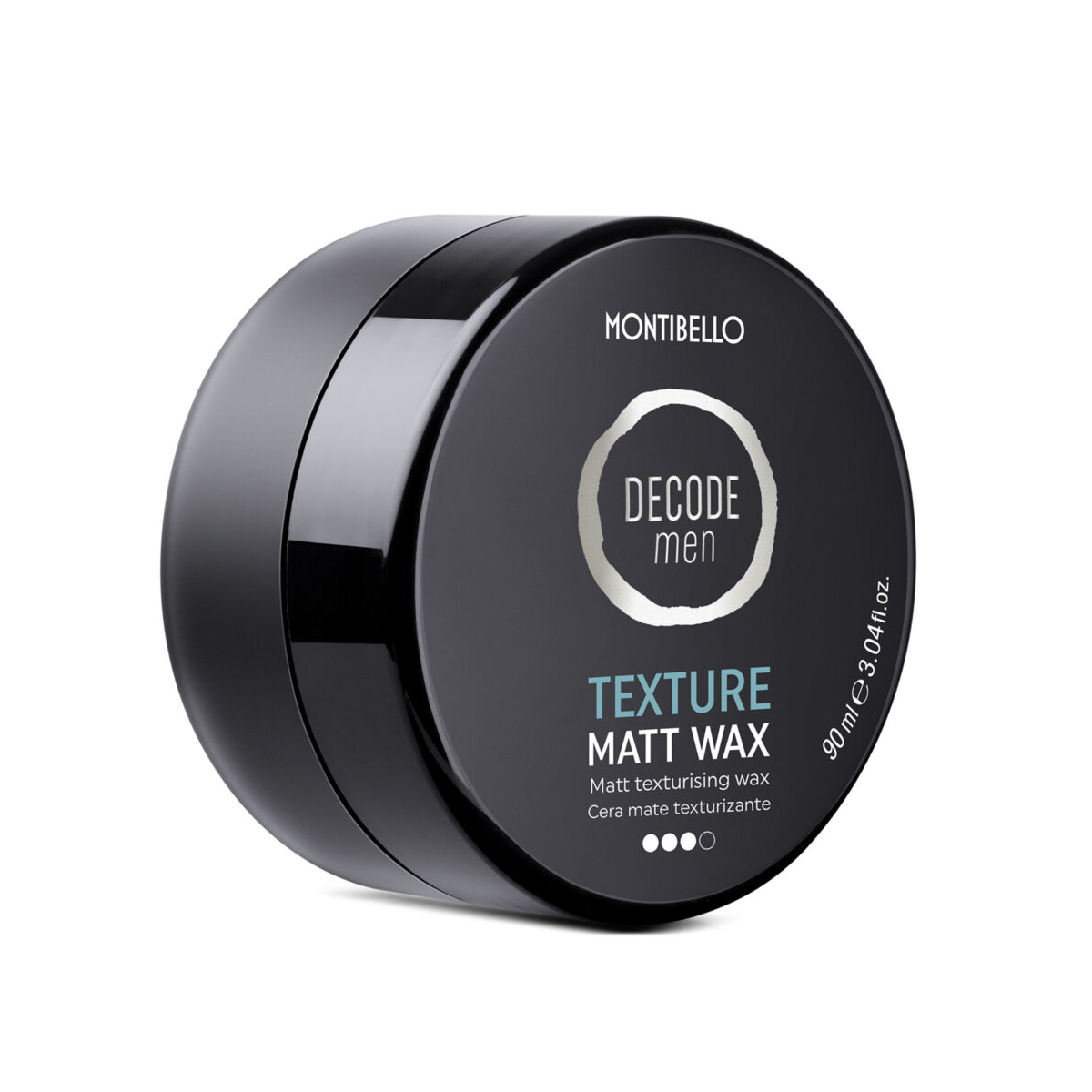 Montibello Decode Texture Men Matt Wax 90ml – Matte Texturising Wax with Strong Hold