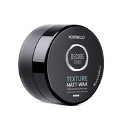 Montibello Decode Texture Men Matt Wax 90ml – Matte Texturising Wax with Strong Hold