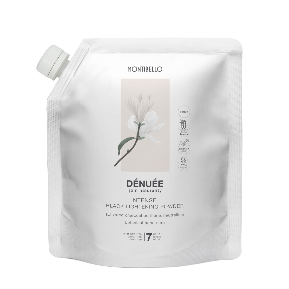 Montibello Dénuée Intense Black Lightening Powder – Vegan Ammonia-Free Hair Lightener