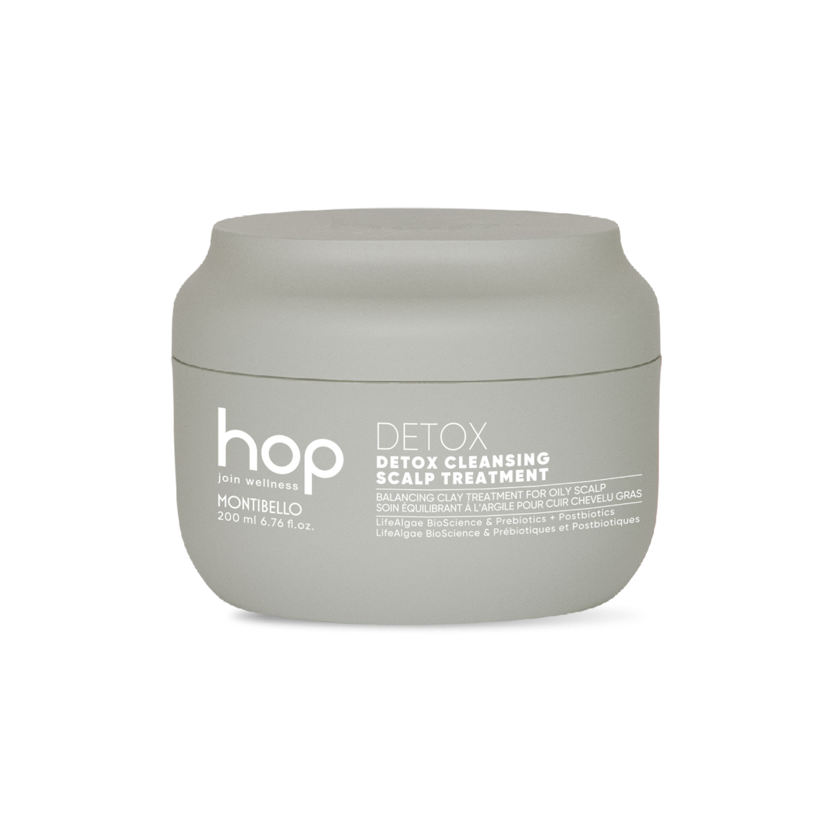 Montibello HOP Detox Cleansing Treatment – Balancing Clay Scalp Treatment 200ml