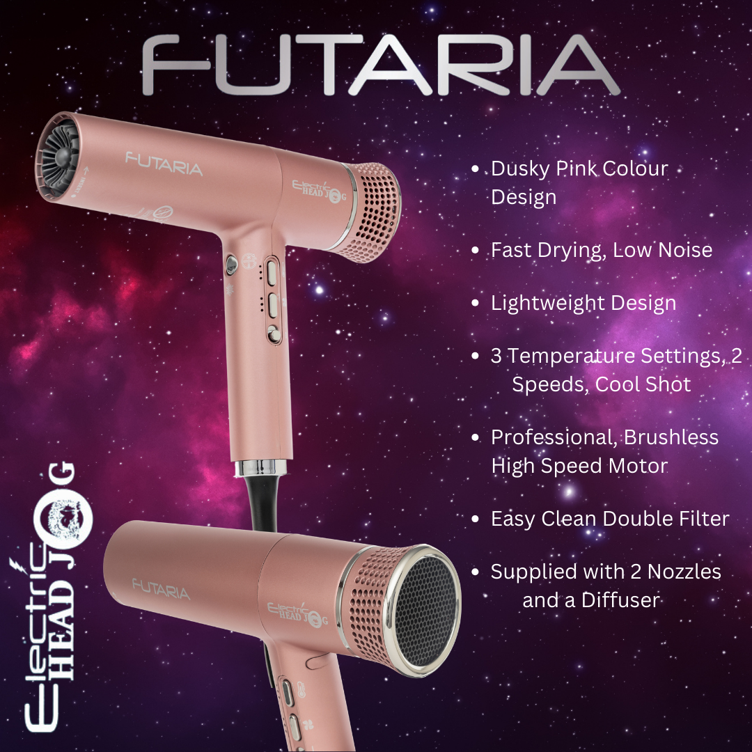 Electric Head Jog Futaria Dryer - Dusty Pink