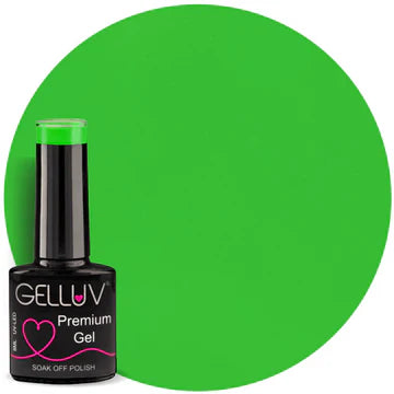 GELLUV Gel Polish 8ml - Electric Lime (Glow in the Dark)