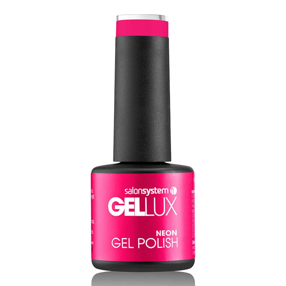 Gellux Mini Gel Polish - Electric Pink