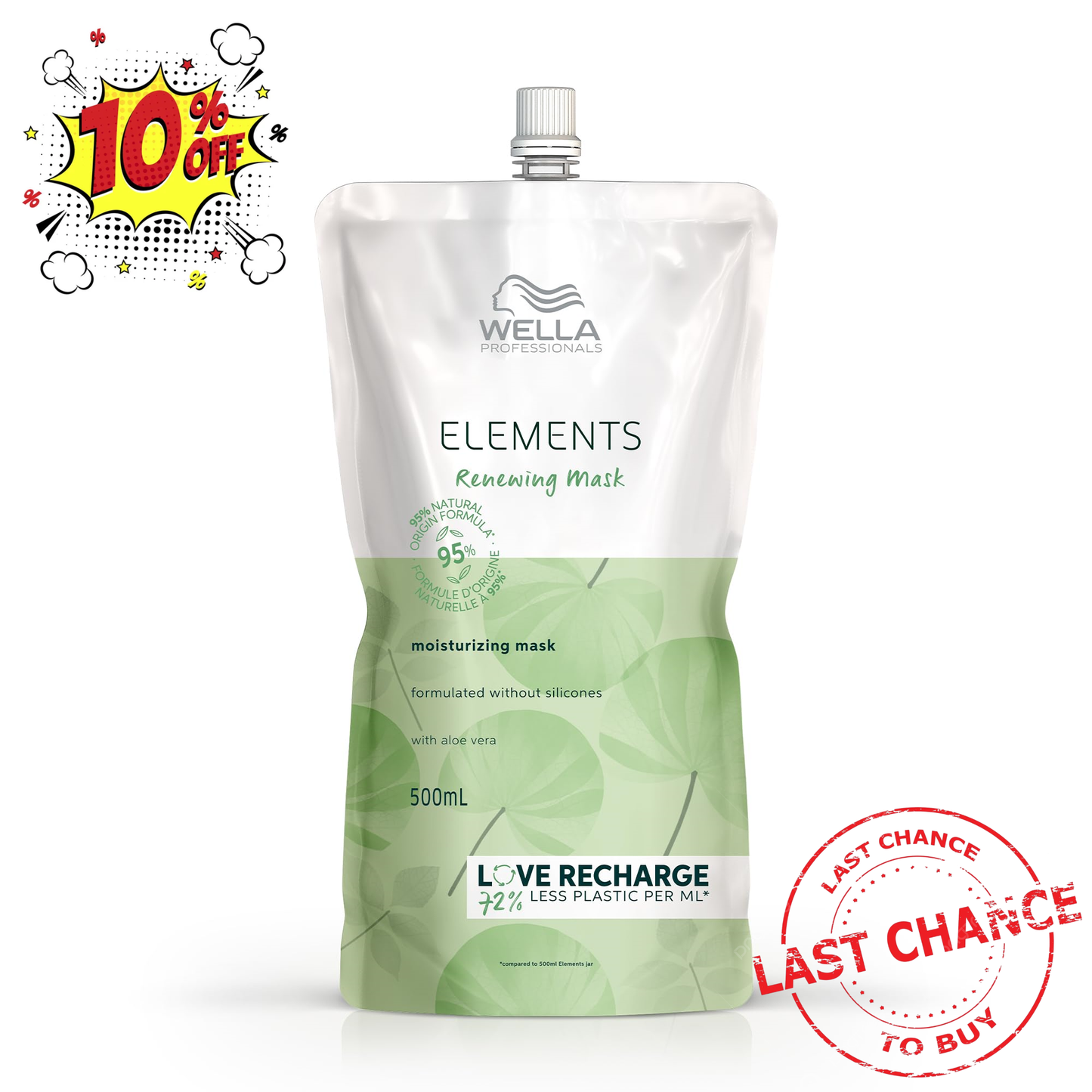 Wella Elements Renewing Mask 500ml Refill