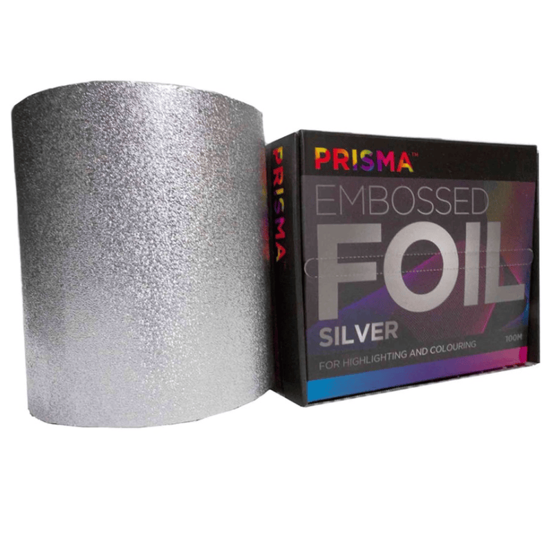 Prisma Embossed Foil 120mm x 100m Silver