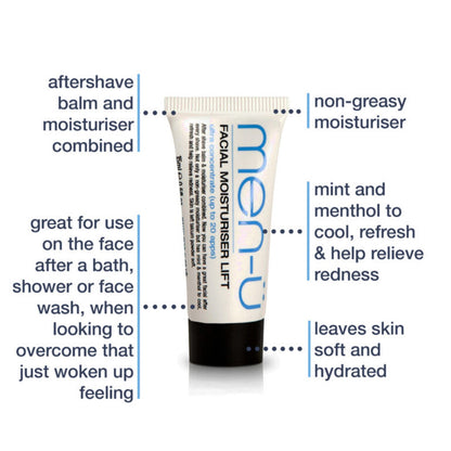 Men-U Facial Moisturiser Lift 15ml