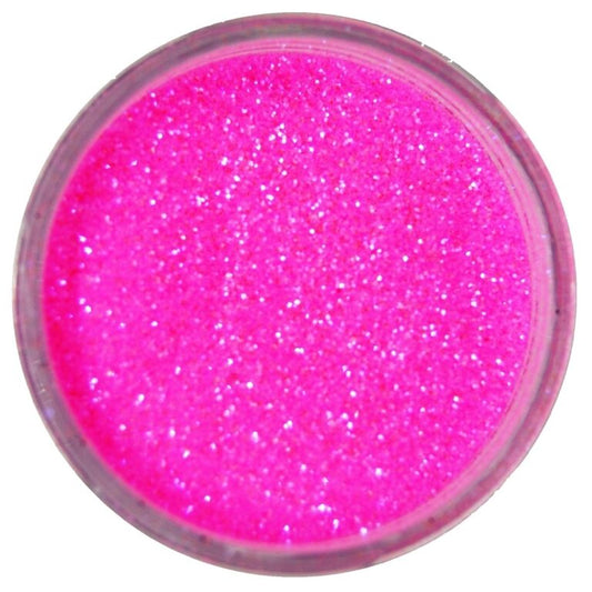 Cuccio Icon Glitter 12g - Fluorescent Pink