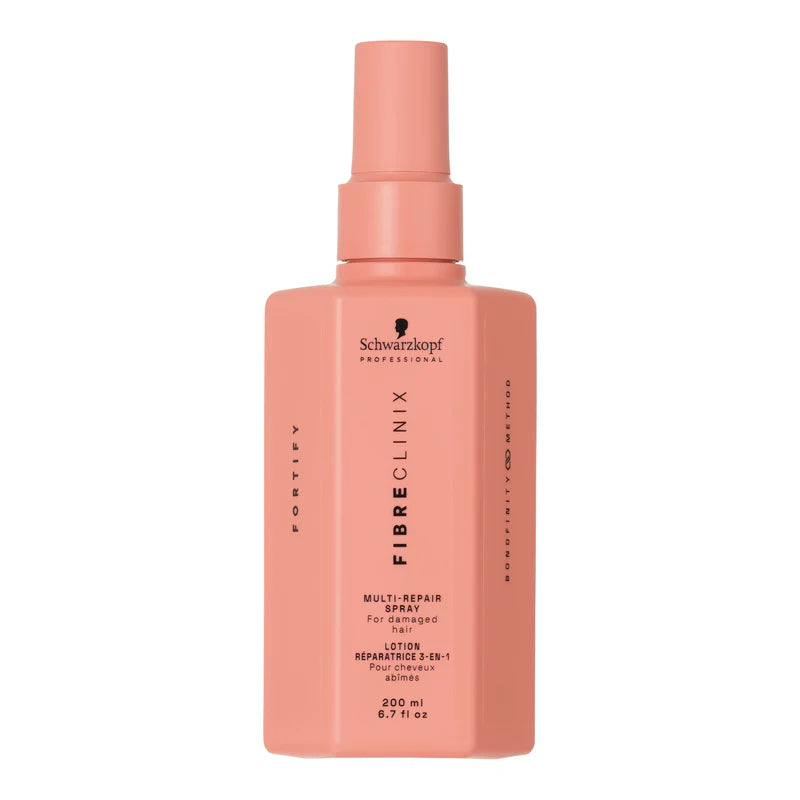 Schwarzkopf Fibre Clinix Fortify Multi-Repair Spray 200ml for Damaged Hair