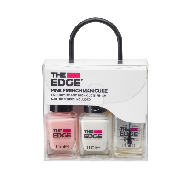 The Edge Nails - French Manicure Pink Kit