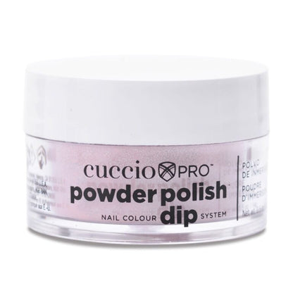 Cuccio Powder Polish Dip 14g - Fuchsia Pink Glitter