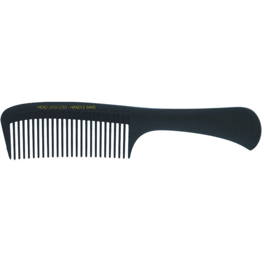 Head Jog C30 Carbon Fibre Handle Rake Comb