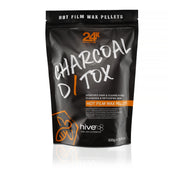 Hive Charcoal D/TOX Hot Film Wax Pellets 500g | Detoxifying Strip-Free Wax