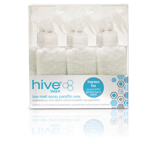 Hive - Low Melt Paraffin Spray Cartridges Fragrance-Free 80g (6)