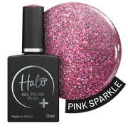 Halo Gel Polish Plus + 12ml - Pink Sparkle