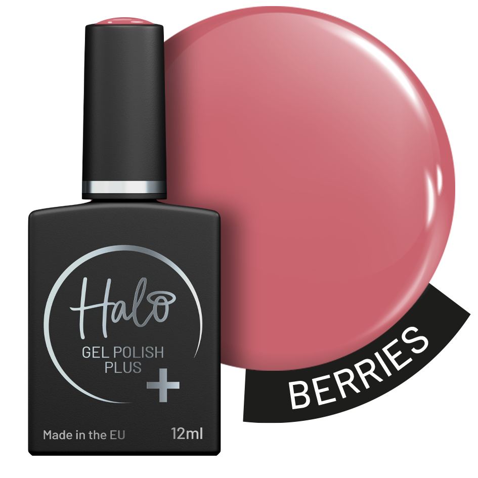 Halo Gel Polish Plus + 12ml - Berries