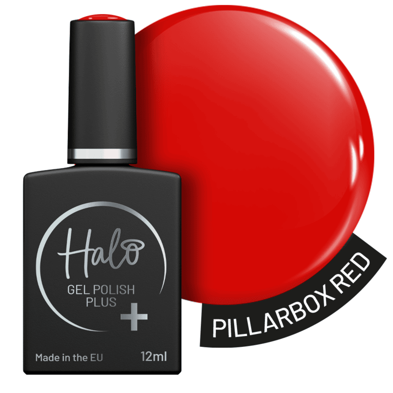 Halo Gel Polish Plus + 12ml - Pillarbox Red
