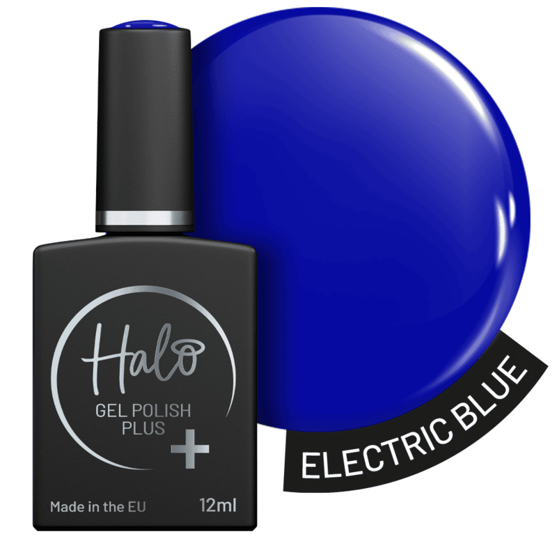 Halo Gel Polish Plus + 12ml - Electric Blue