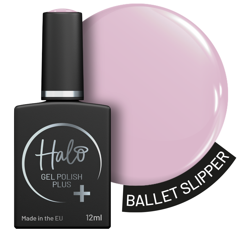 Halo Gel Polish Plus + 12ml - Ballet Slipper