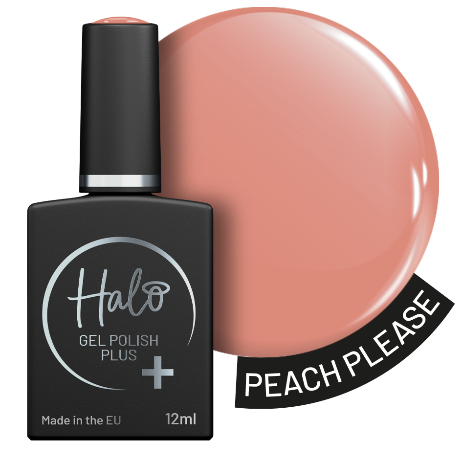 Halo Gel Polish Plus + 12ml - Peach Please
