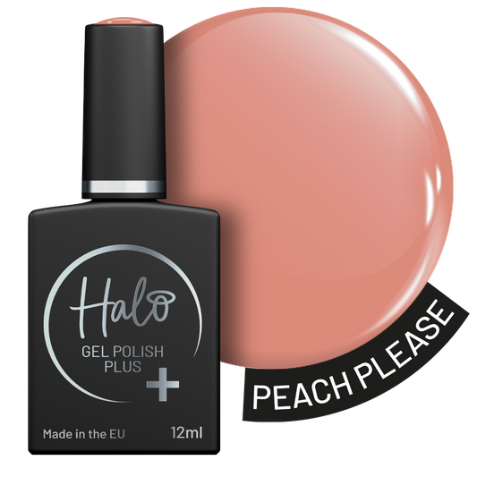 Halo Gel Polish Plus + 12ml - Peach Please