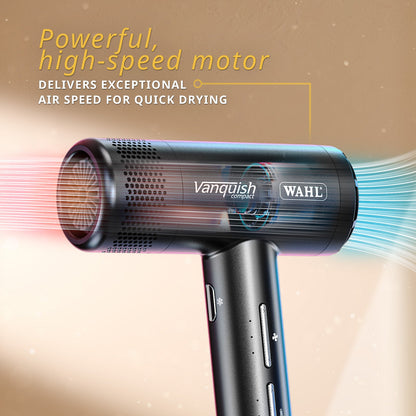 Wahl Vanquish Compact Hair Dryer - Black