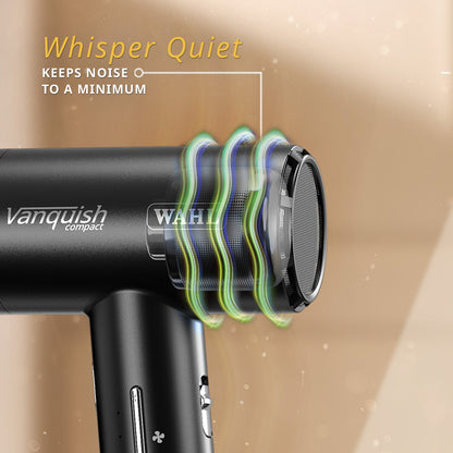 Wahl Vanquish Compact Hair Dryer - Black