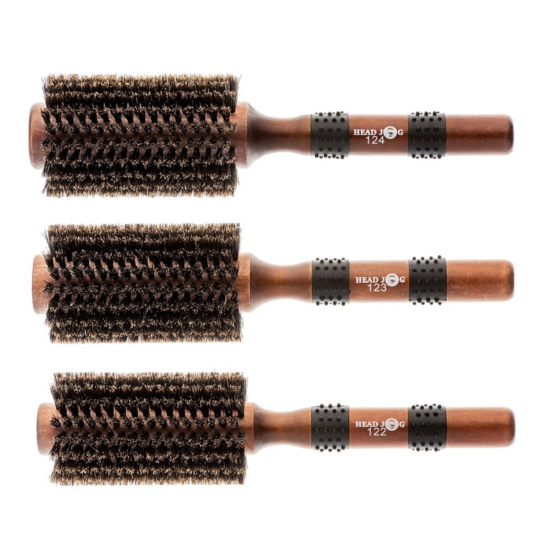 Head Jog Boar Bristle Radial Brush