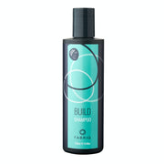 Fabriq Build Shampoo 250ml bottle on white, hair care product at Hairways Hair and Beauty Ltd