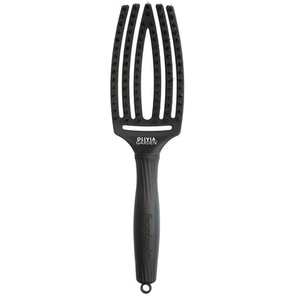 Olivia Garden Fingerbrush Boar & Nylon – Black