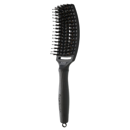 Olivia Garden Fingerbrush Boar & Nylon – Black