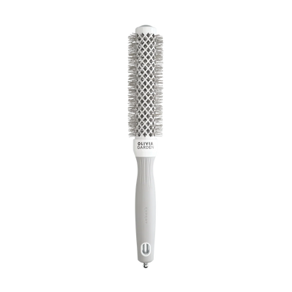 Olivia Garden Expert Blowout Speed Brush – Wavy Bristles White & Grey