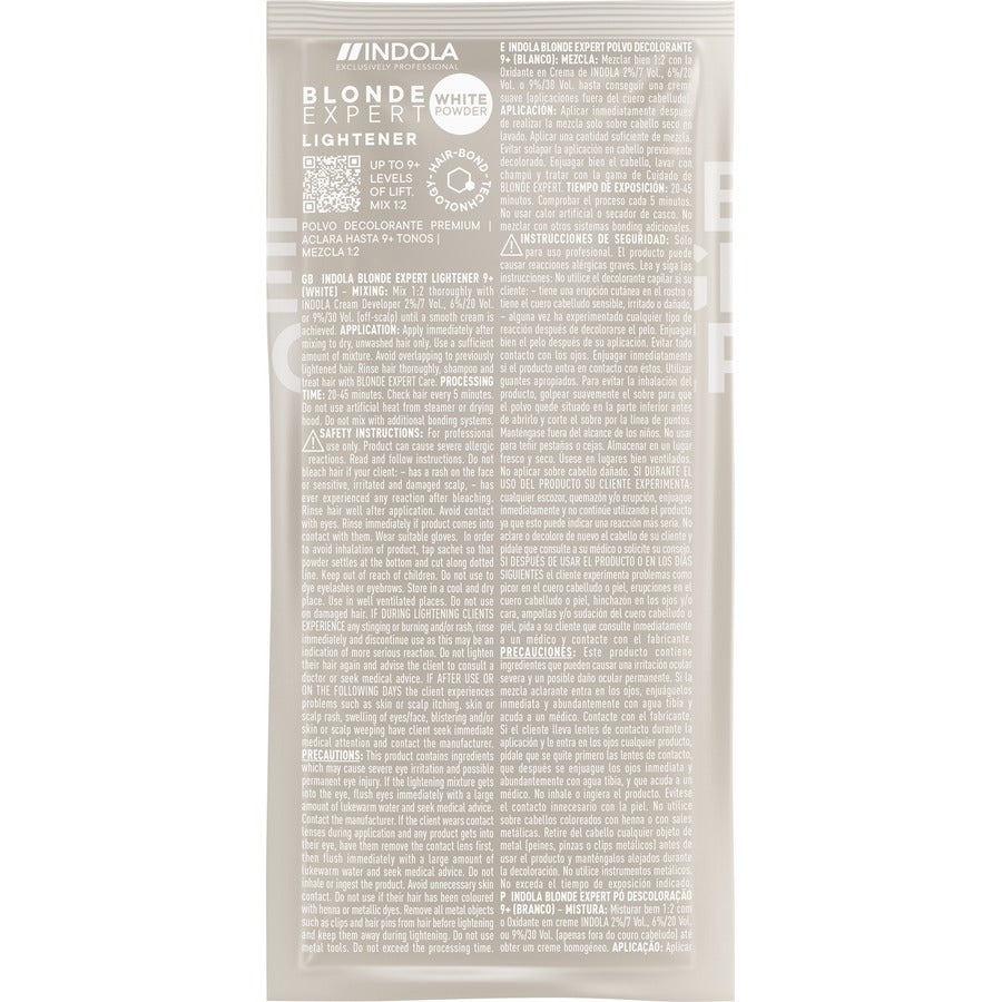 Indola Blonde Expert Lightener Bleach 9+