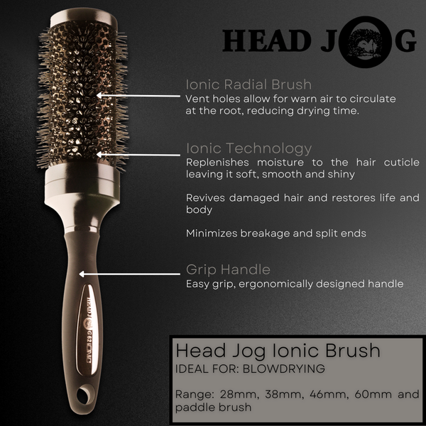 Head Jog Ionic Brush