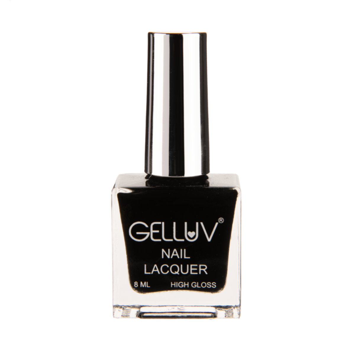 Gelluv Nail Lacquer 8ml – Jet Black