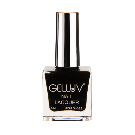 Gelluv Nail Lacquer 8ml – Jet Black