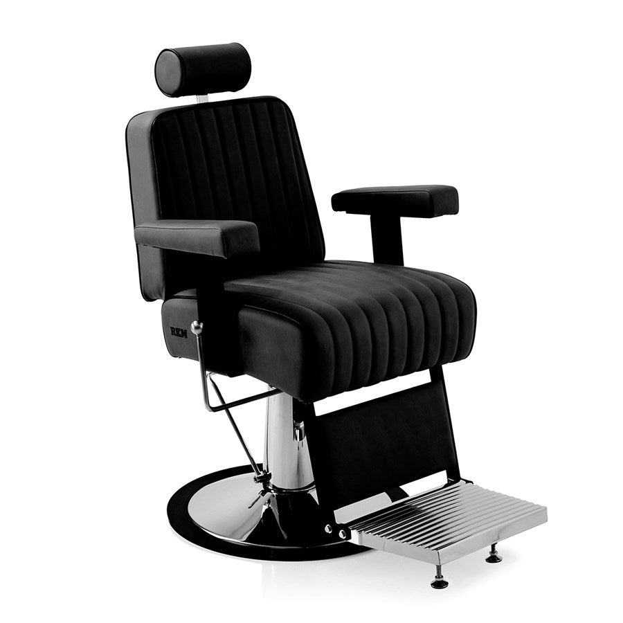 REM Kingsman Barbers Chair Black – Professional Hydraulic Barber Chair