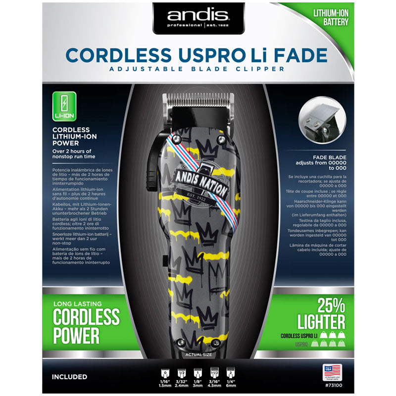 Andis US Pro Li Fade Cordless Clipper