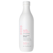 Milk Shake Smoothies light activating emulsion bottle for hair care and beauty.
