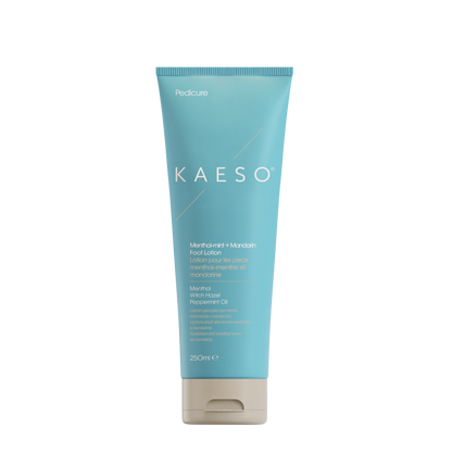 A 250ml squeeze tube of PediCare Kaeso Hair Moisturizer in a light blue color with a beige cap, shown on a plain white background.