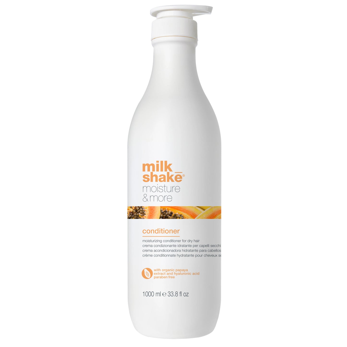 Milk Shake moisturising conditioner bottle on a white background