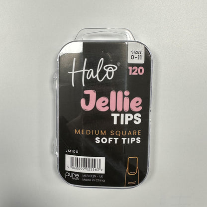 Halo Jellie Nail Tips - Square