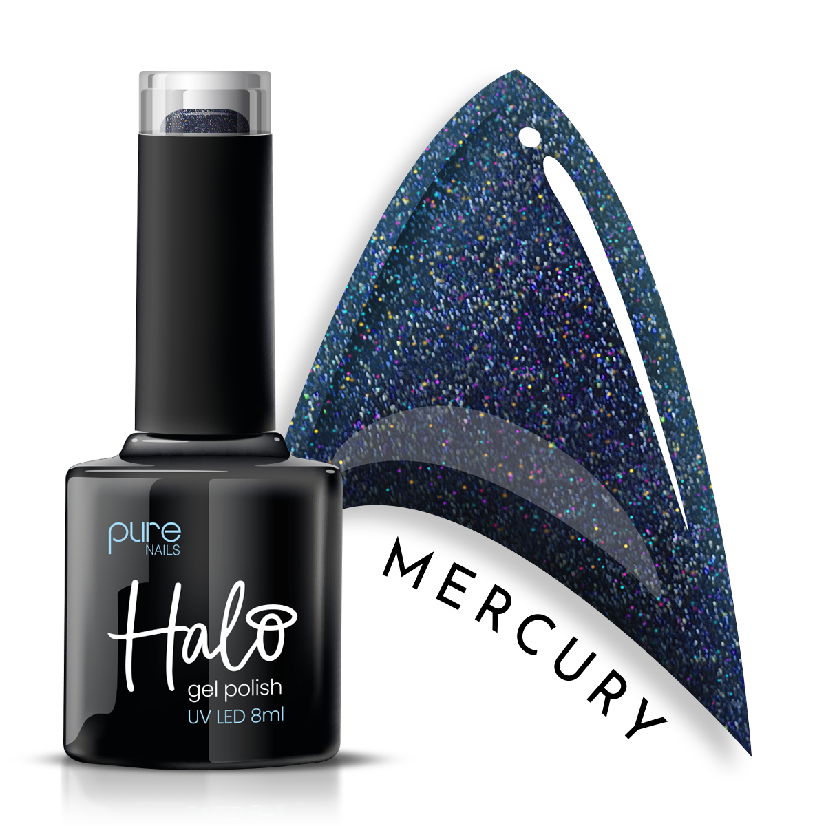 Halo Gel Polish 8ml - Mercury