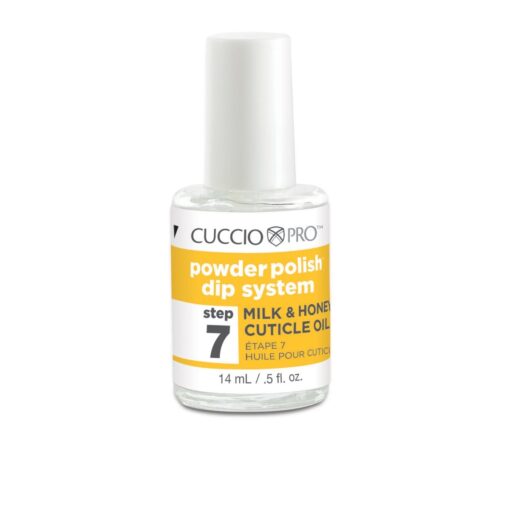 Cuccio Powder Polish Dip - Milk & Honey Cuticle Oil 14ml