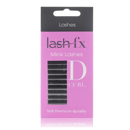 Lash FX Mink Lashes D Curl Extra Thick 13mm