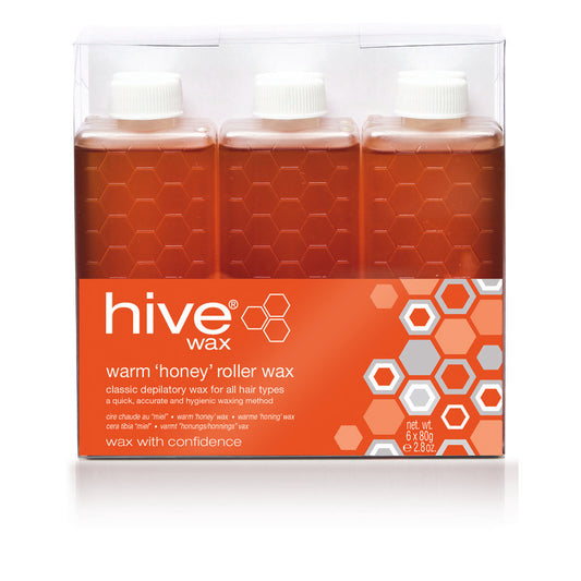 Hive - Warm Roller Wax 6x80g