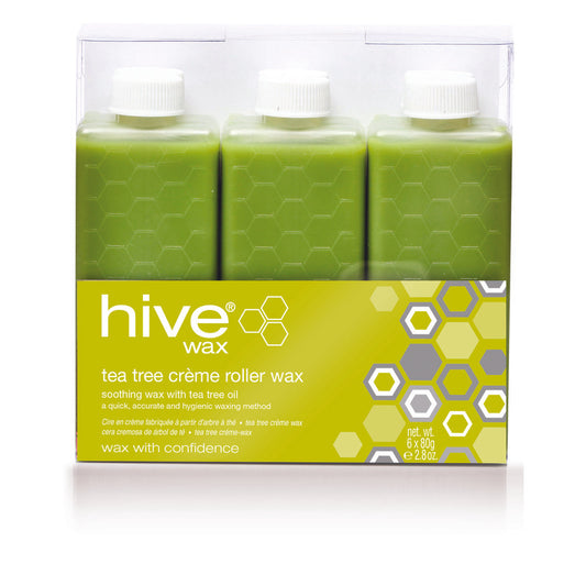 Hive - Tea Tree Roller Wax 6x80g